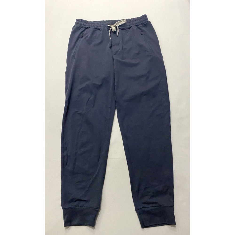 Vuori Men's Sweatpants Joggers The Rise And The Shine. Blue. Large